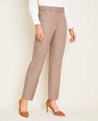 Ann Taylor The Straight Pant In Melange