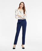 Ann Taylor The Ankle Pant With Tie Waist