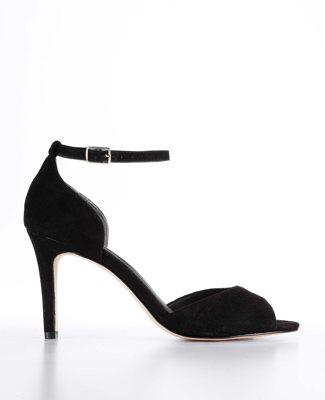 Kelsey Suede Ankle Strap Sandals