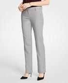 Ann Taylor The Straight Leg Pant In Flannel - Curvy Fit