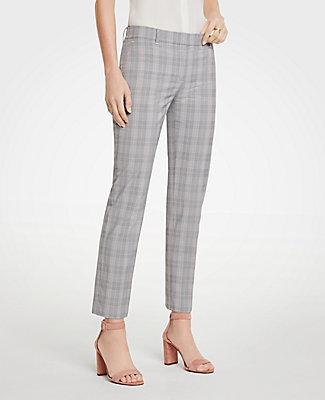 Ann Taylor The Ankle Pant In Plaid