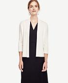 Ann Taylor Open Front Cardigan