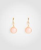 Ann Taylor Hexagon Stone Drop Earrings