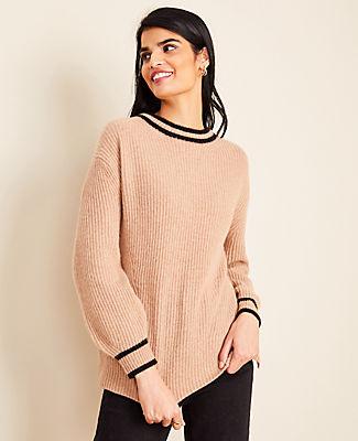 Ann Taylor Tipped Cashmere Sweater