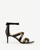 Ann Taylor Kelli Patent Bow Sandals