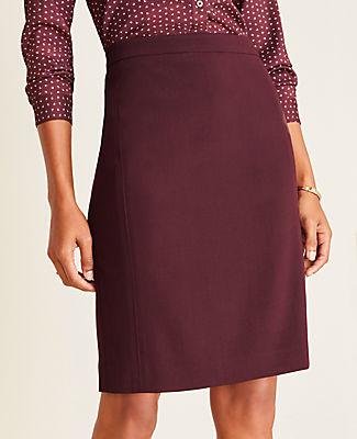 Ann Taylor The Pencil Skirt In Bi-stretch