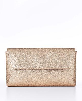  Ann Taylor Classic Glitter Clutch