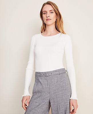 Ann Taylor Seasonless Yarn Perfect Pullover