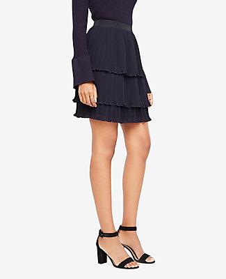 Ann Taylor Tiered Chiffon Ruffle Skirt