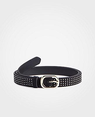 Ann Taylor Rhinestone Studded Belt