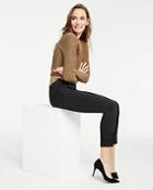 Ann Taylor Lace Hem Performance Stretch Skinny Jeans