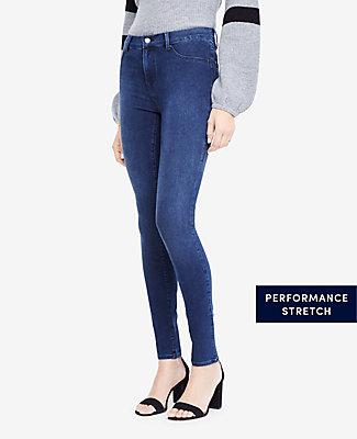 Ann Taylor All Day Denim Jeggings In Sapphire Waves Wash