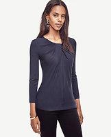 Ann Taylor Twist Neck Top