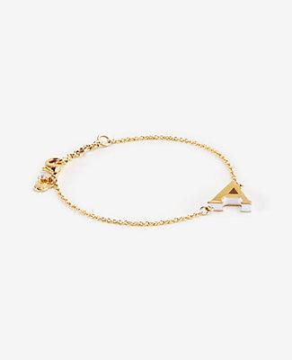 Ann Taylor Initial Bracelet