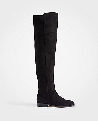 Ann Taylor Carlene Suede Over The Knee Boots