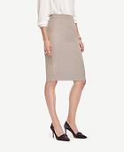 Ann Taylor Stretch Dobby Pencil Skirt