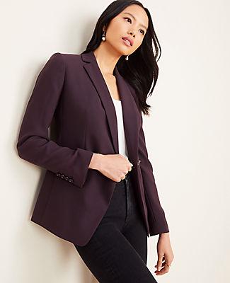 Ann Taylor Long Double Breasted Blazer