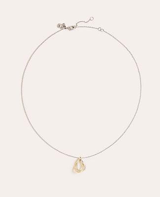 Ann Taylor Two Tone Delicate Necklace