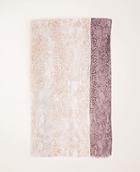 Ann Taylor Snakeskin Print Scarf