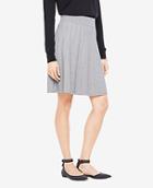 Ann Taylor Stitched Flare Sweater Skirt