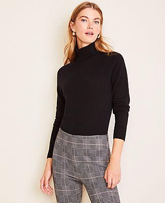 Ann Taylor Cashmere Turtleneck Sweater
