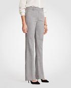 Ann Taylor The Trouser In Crosshatch - Classic Fit
