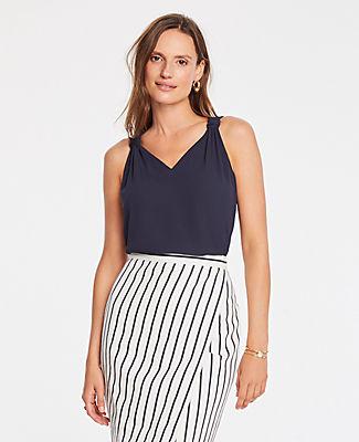 Ann Taylor Knot Strap Tank