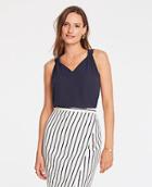 Ann Taylor Knot Strap Tank