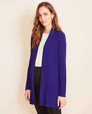 Ann Taylor Refined Open Cardigan