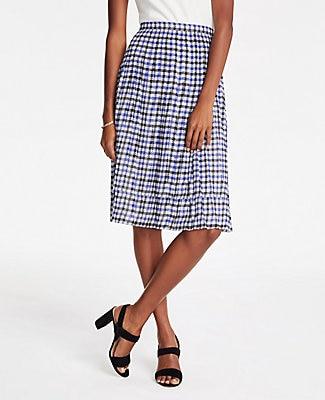 Ann Taylor Houndstooth Skirt