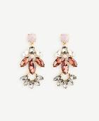 Ann Taylor Crystal Cluster Chandelier Earrings