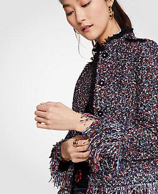 Ann Taylor Fiesta Tweed Jacket
