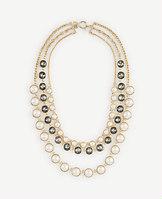 Ann Taylor Trio Layer Necklace