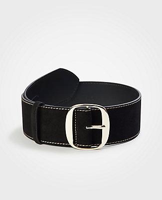 Ann Taylor Wide Suede Belt