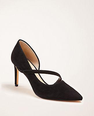 Ann Taylor Irene Suede Pumps