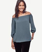 Ann Taylor Off The Shoulder Blouse
