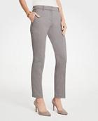 Ann Taylor The Ankle Pant In Herringbone - Curvy Fit
