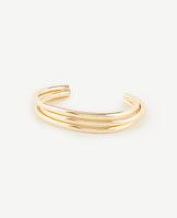 Ann Taylor Crossover Tubular Cuff
