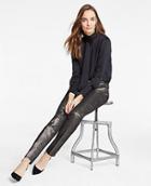 Ann Taylor The Ankle Pant In Golden Shimmer