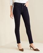 Ann Taylor Curvy Sculpting Pockets Skinny Jeans In Classic Rinse Wash