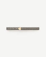 Ann Taylor Flannel Skinny Belt