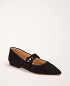 Ann Taylor Janelle Leather Mary Jane Flats