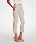 Ann Taylor The Ankle Pant In Texture - Curvy Fit
