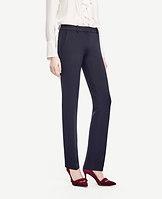 Ann Taylor Doublecloth Straight Leg Pants