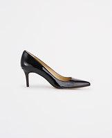 Ann Taylor Eryn Patent Leather Kitten Heels