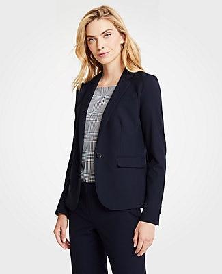 Ann Taylor The 1-button Blazer In Seasonless Stretch