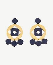 Ann Taylor Matte Metal Earrings