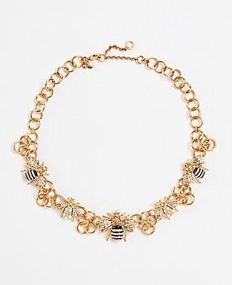 Ann Taylor Bee Statement Necklace