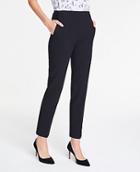 Ann Taylor Bi-stretch Side Zip Ankle Pants