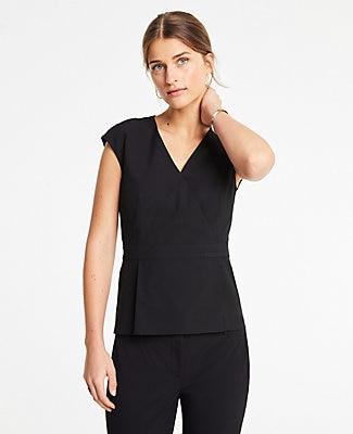 Ann Taylor The Wrap Top In Seasonless Stretch